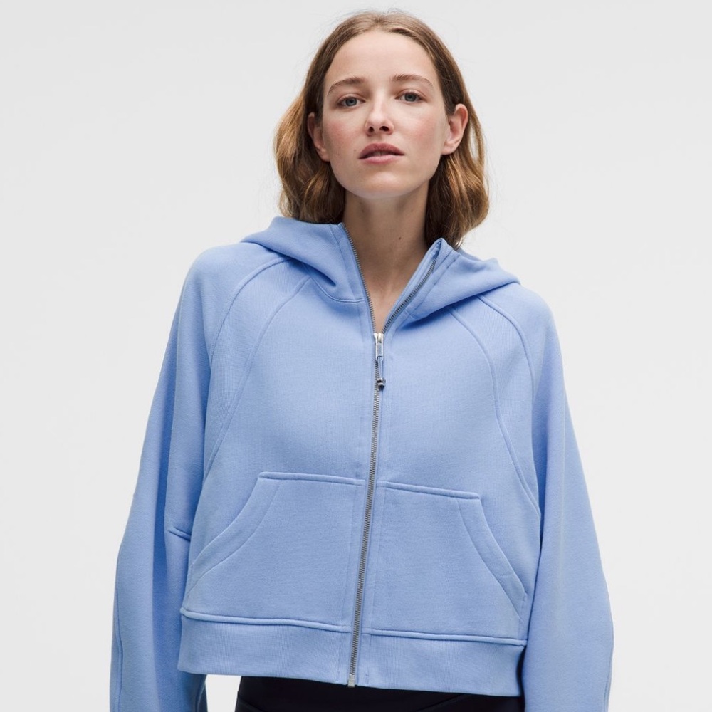 Light Blue Lululemon Scuba Hoodie size M/L